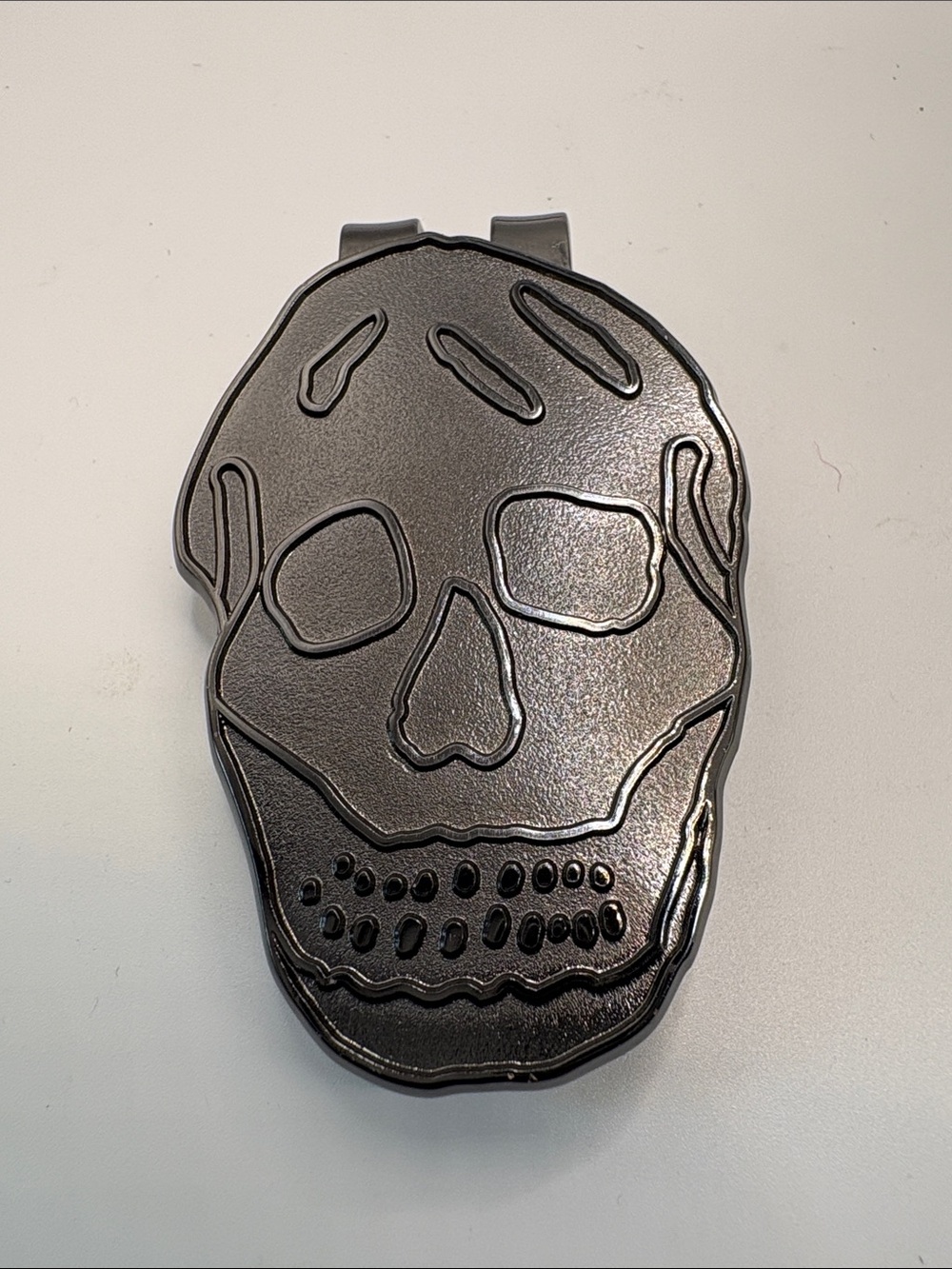 Alexander McQueen Gun Mattel Skull Money Clip